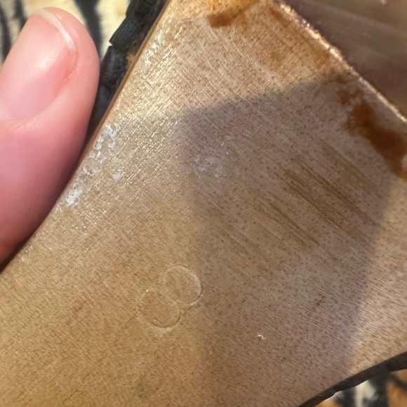 Leopard Print Carved Wooden tiki Wedges - Picture 15 of 15